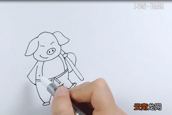猪八戒简笔画