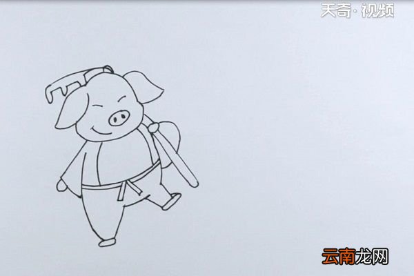 猪八戒简笔画