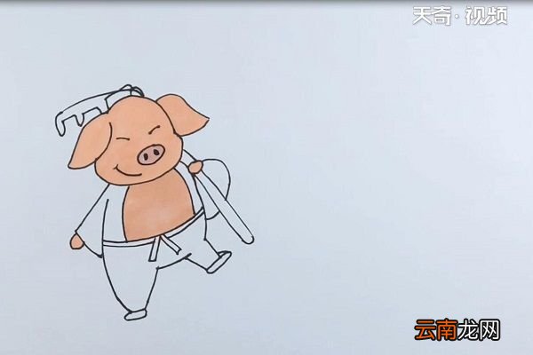 猪八戒简笔画