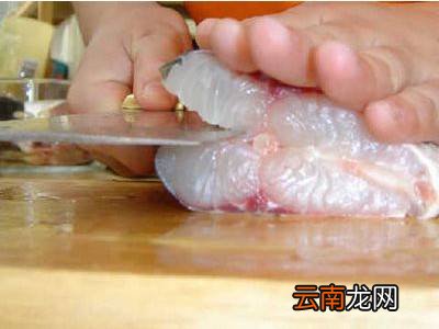 水煮鱼片怎么切