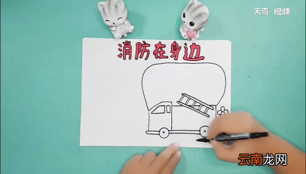 家庭消防手抄报 家庭消防画报