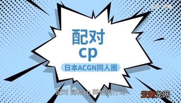 cp是什么意思网络用语 CP网络用语介绍