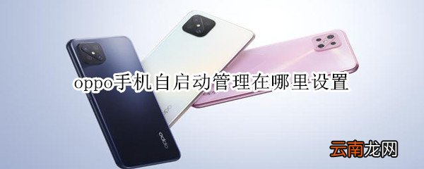 oppo手机自启动管理在哪里设置
