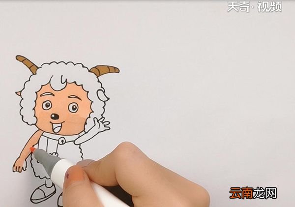 喜洋洋简笔画