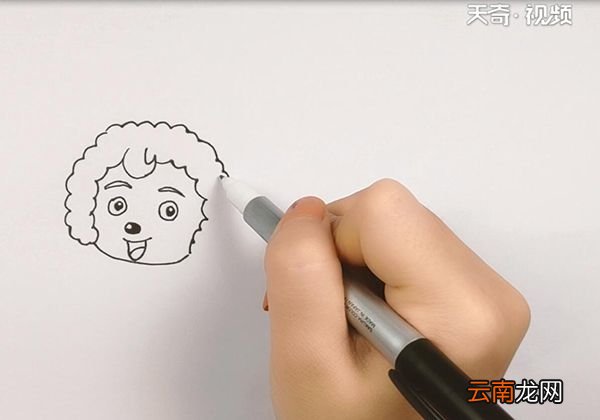 喜洋洋简笔画