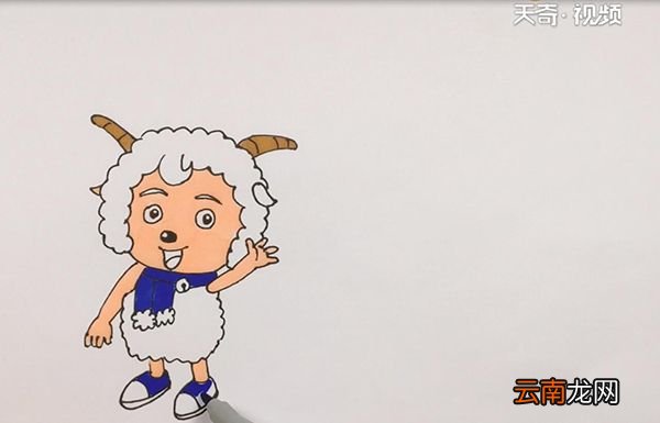 喜洋洋简笔画