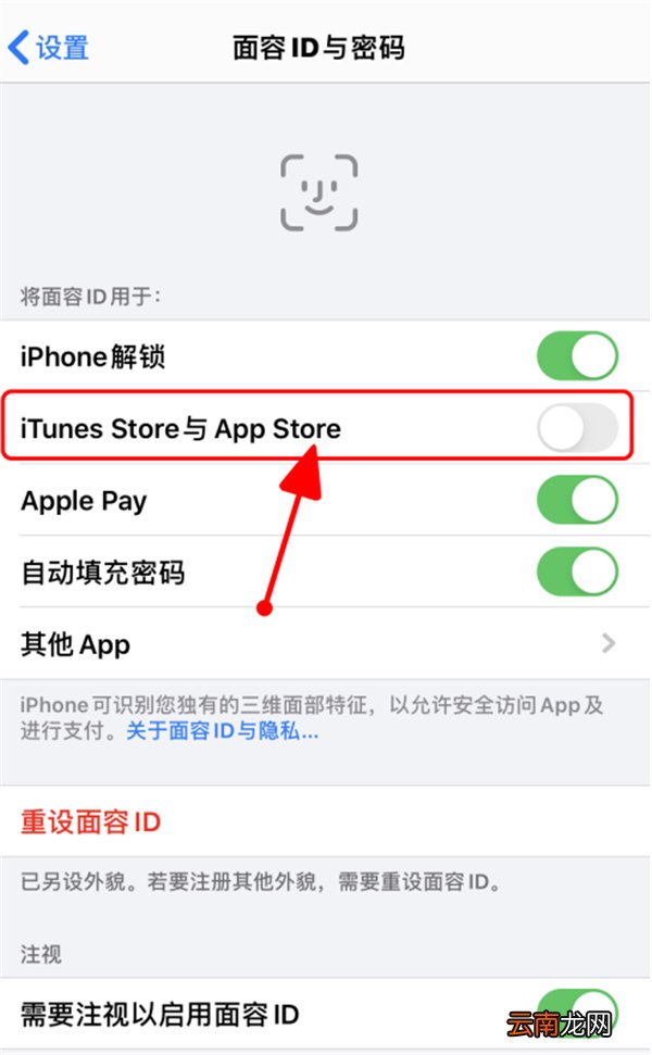 apple store怎么用面容