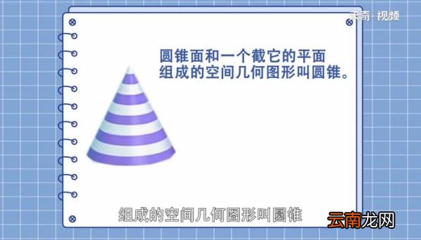 圆锥的侧面是一个什么图形圆锥的侧面是什么图形呢