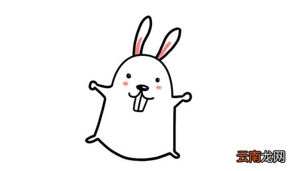 小白兔图片卡通简笔画