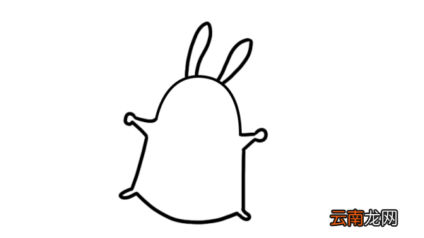 小白兔图片卡通简笔画