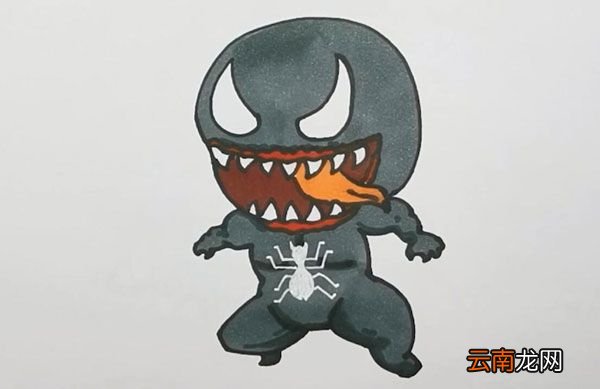 毒液简笔画