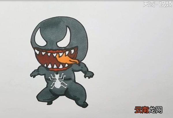 毒液简笔画