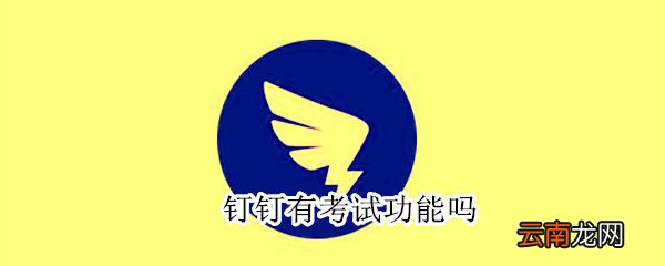 钉钉有考试功能吗