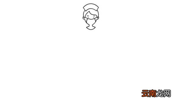 简单的护士简笔画教程