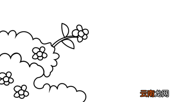 花丛简笔画 花丛简笔画怎么画
