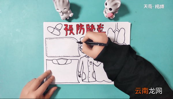 关于新型冠病毒的手抄报 关于新型冠病毒的画报