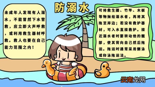 防溺水黑板报内容 防溺水黑板报画法