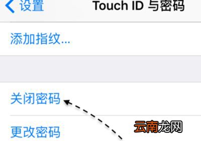 苹果iphone ios9取消解锁密码的操作方法