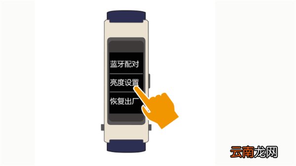 手环亮度怎么调节